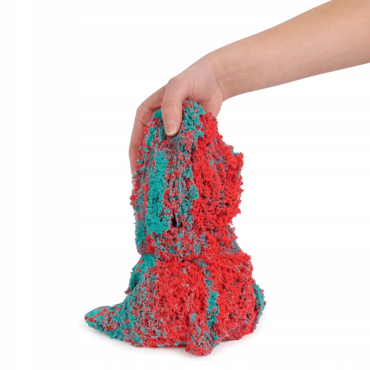 KINETIC SAND KINETINIS SMĖLIS RINKINYS 2 SPALVOS + FORMELĖS