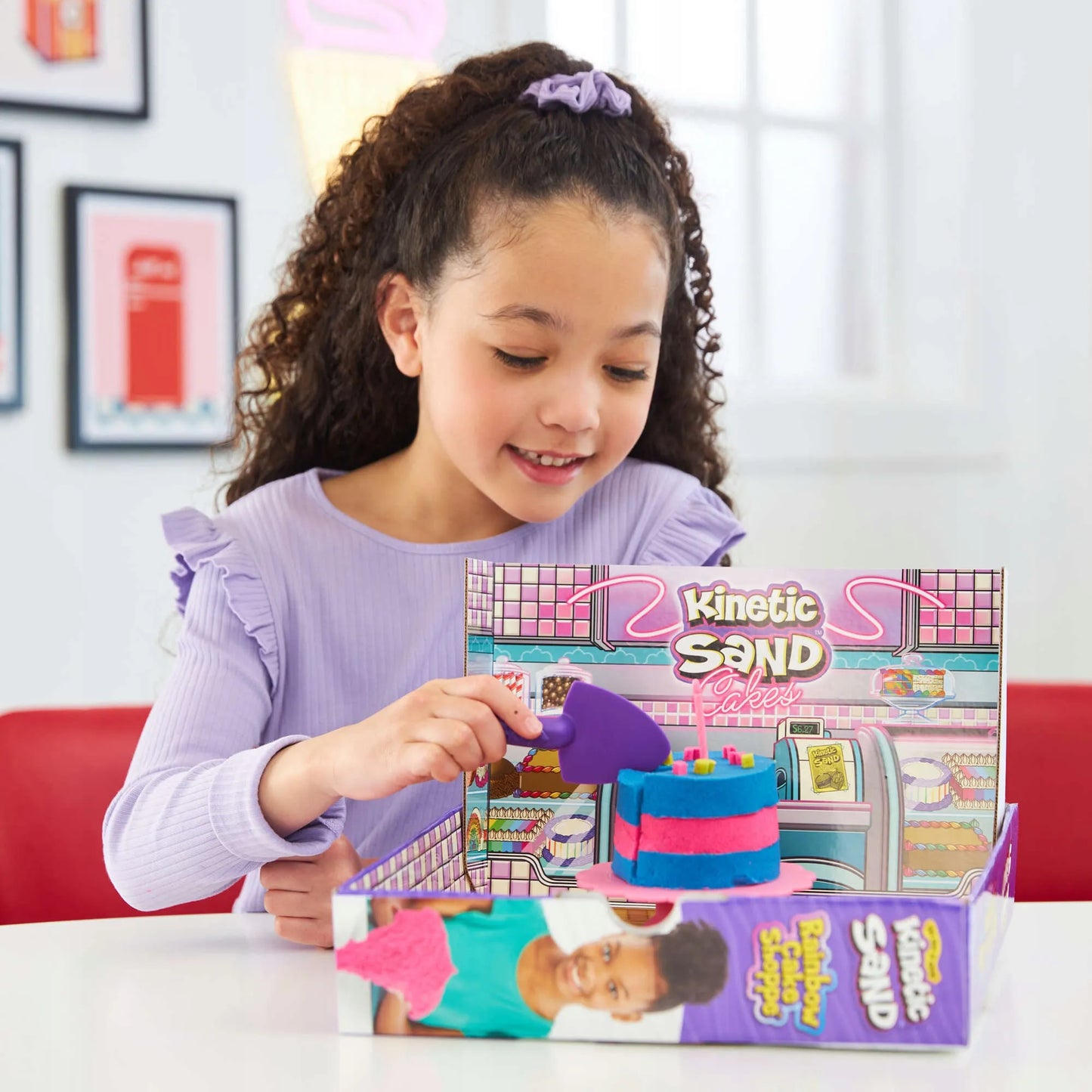 KINETIC SAND konditerijos rinkinys pyragų ir tortų gamybai
