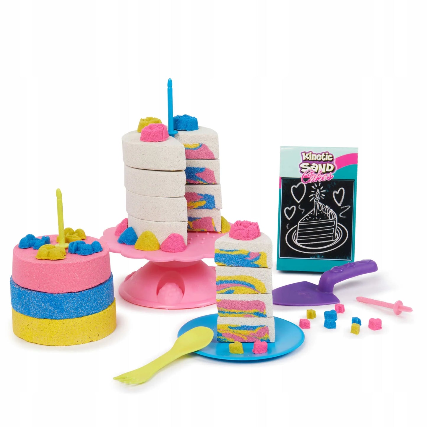 KINETIC SAND konditerijos rinkinys pyragų ir tortų gamybai