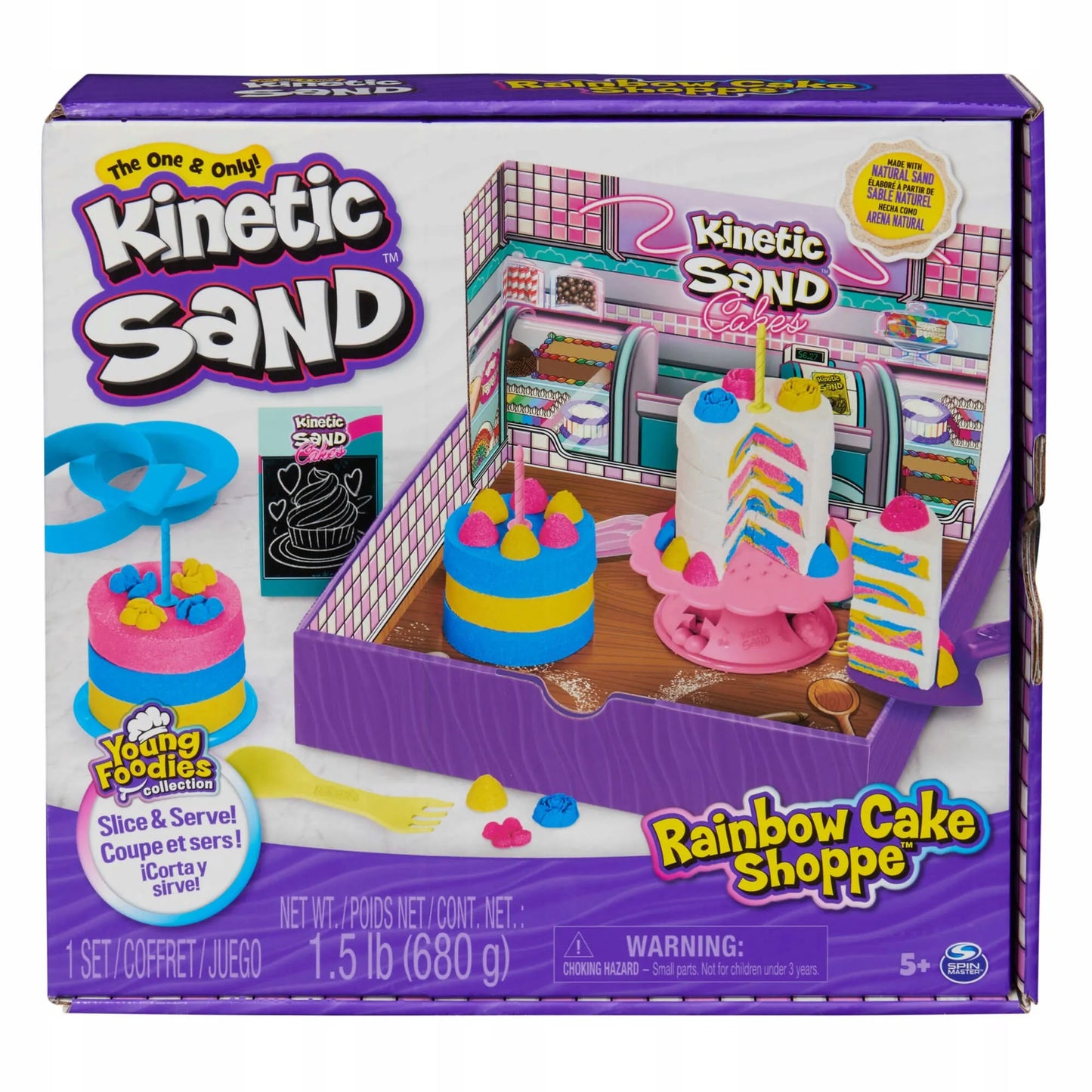 KINETIC SAND konditerijos rinkinys pyragų ir tortų gamybai