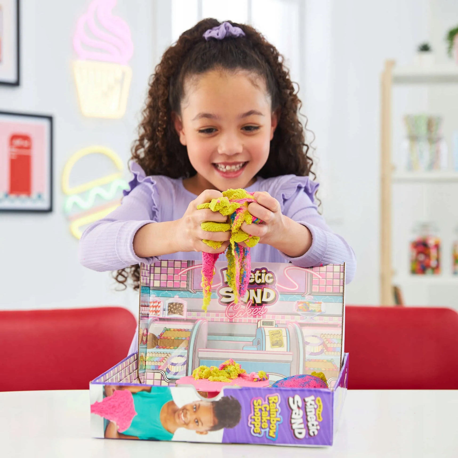 KINETIC SAND konditerijos rinkinys pyragų ir tortų gamybai
