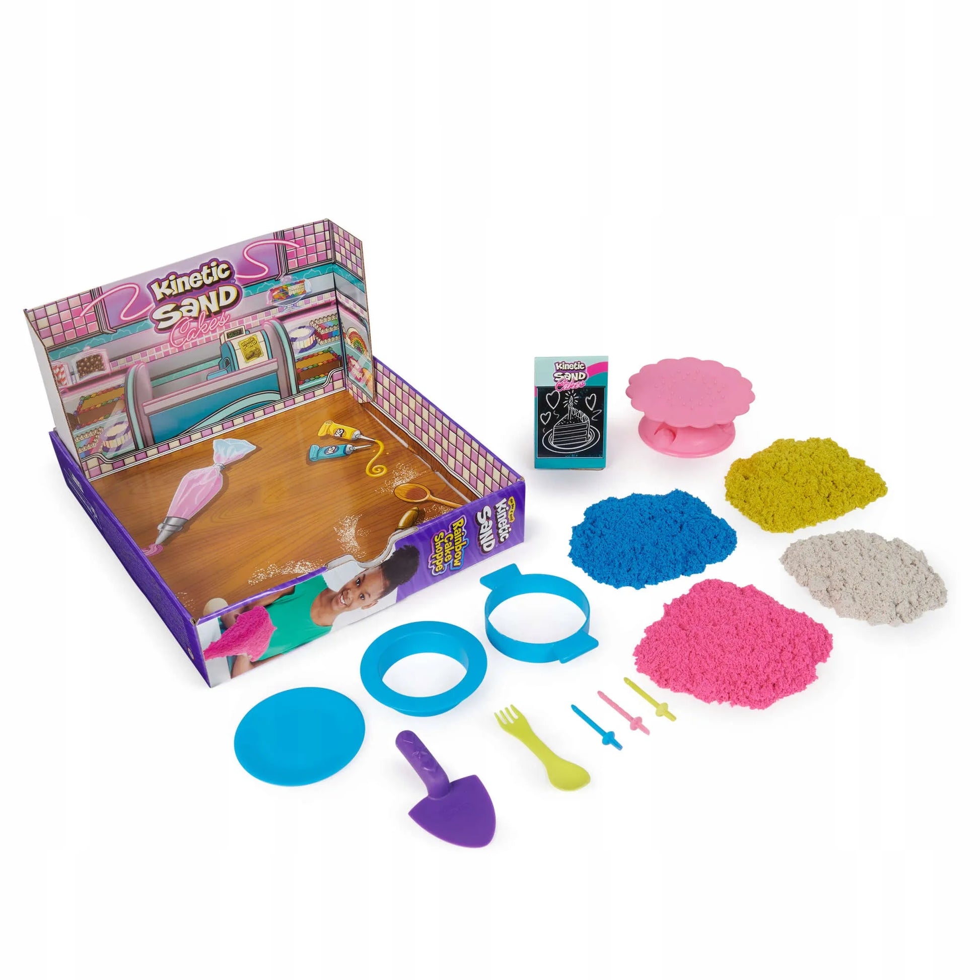 KINETIC SAND konditerijos rinkinys pyragų ir tortų gamybai