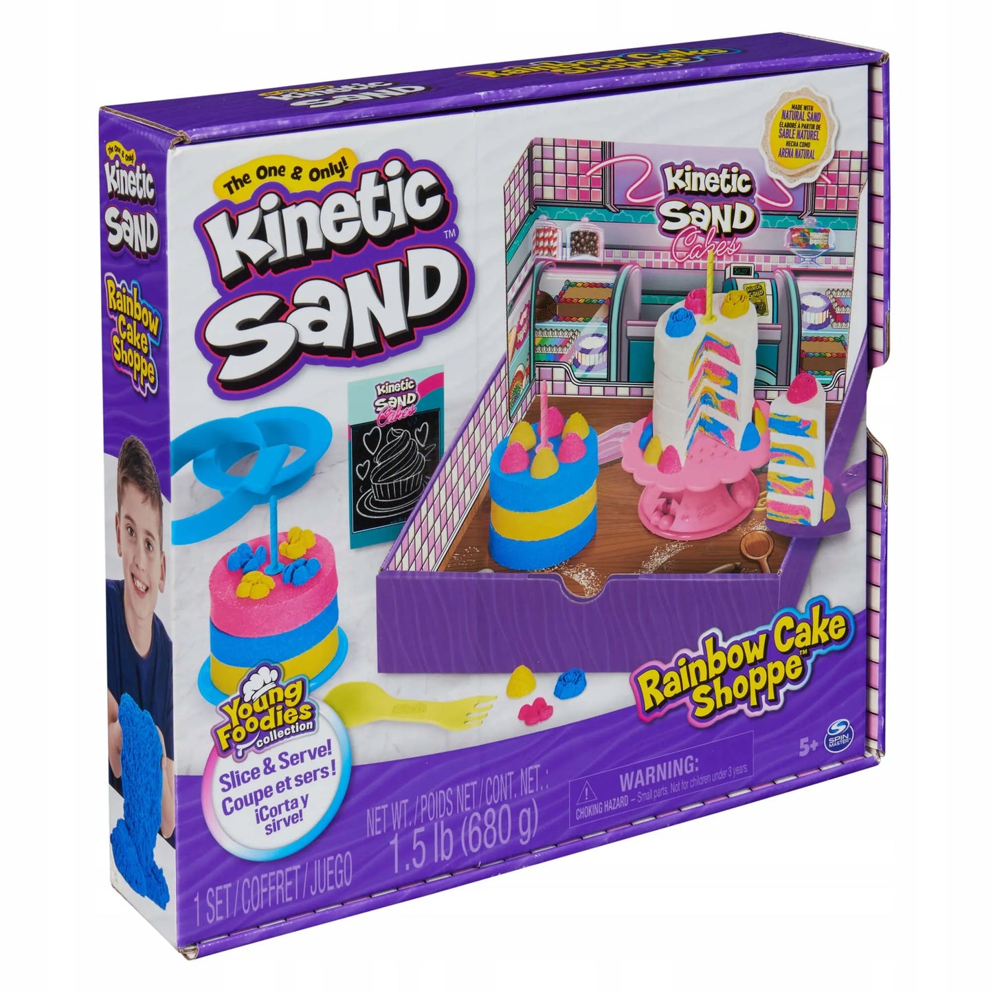 KINETIC SAND konditerijos rinkinys pyragų ir tortų gamybai