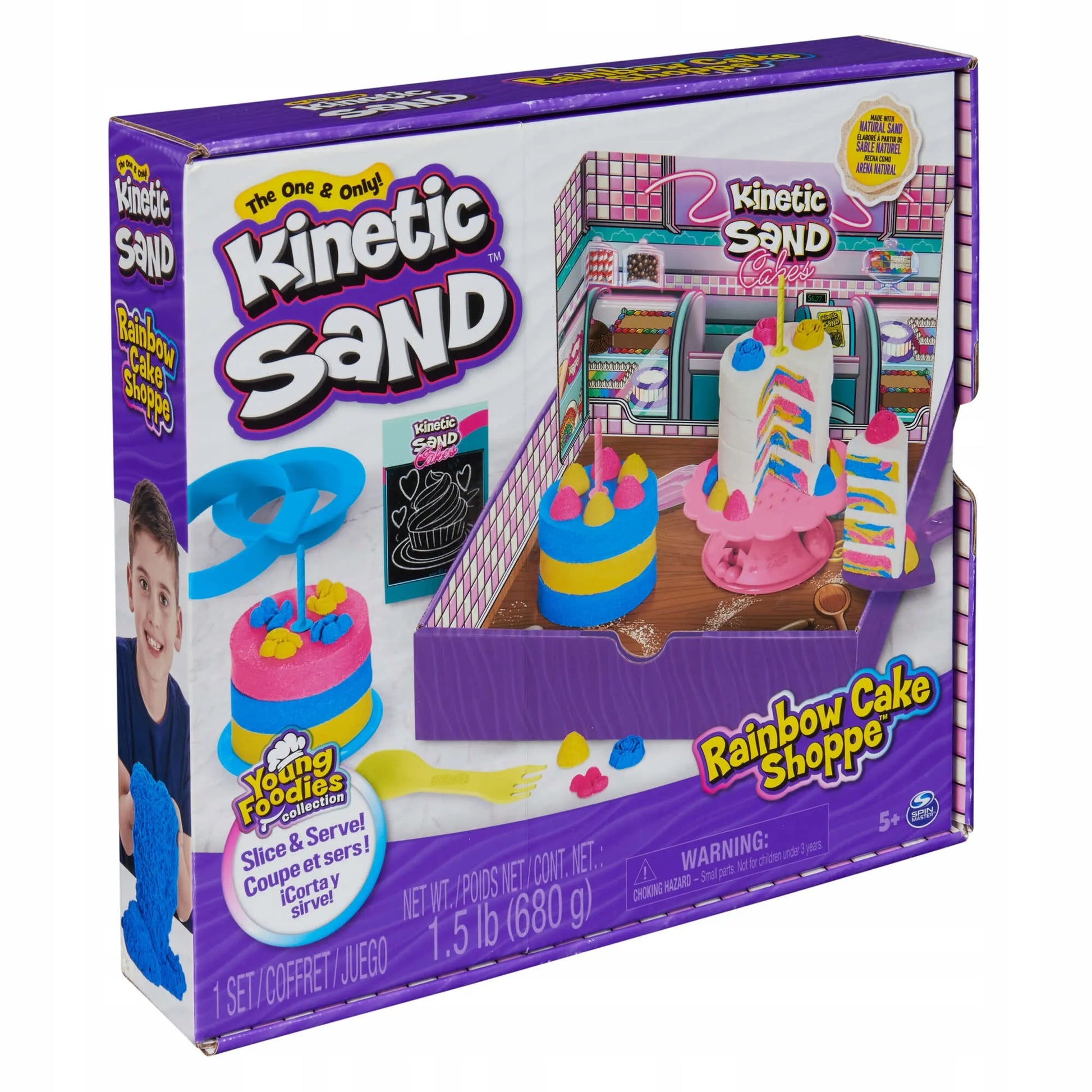 KINETIC SAND konditerijos rinkinys pyragų ir tortų gamybai
