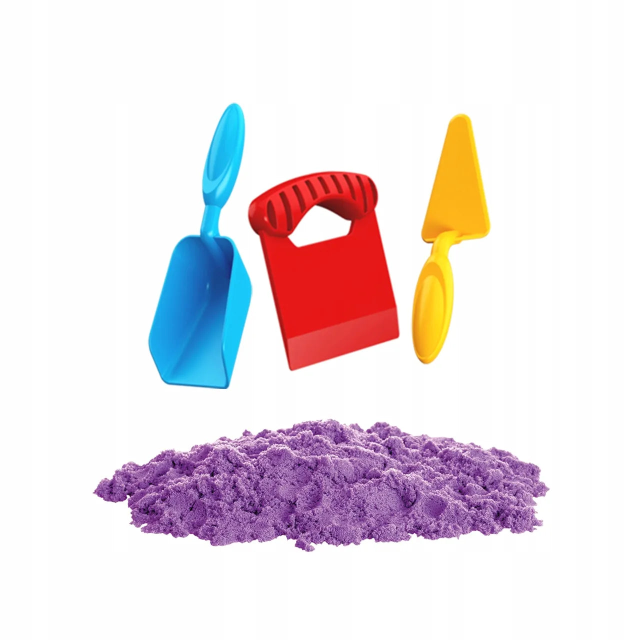 Kinetinis smėlis, smėlio papildymas 1 kg, violetinė spalva Art Craft