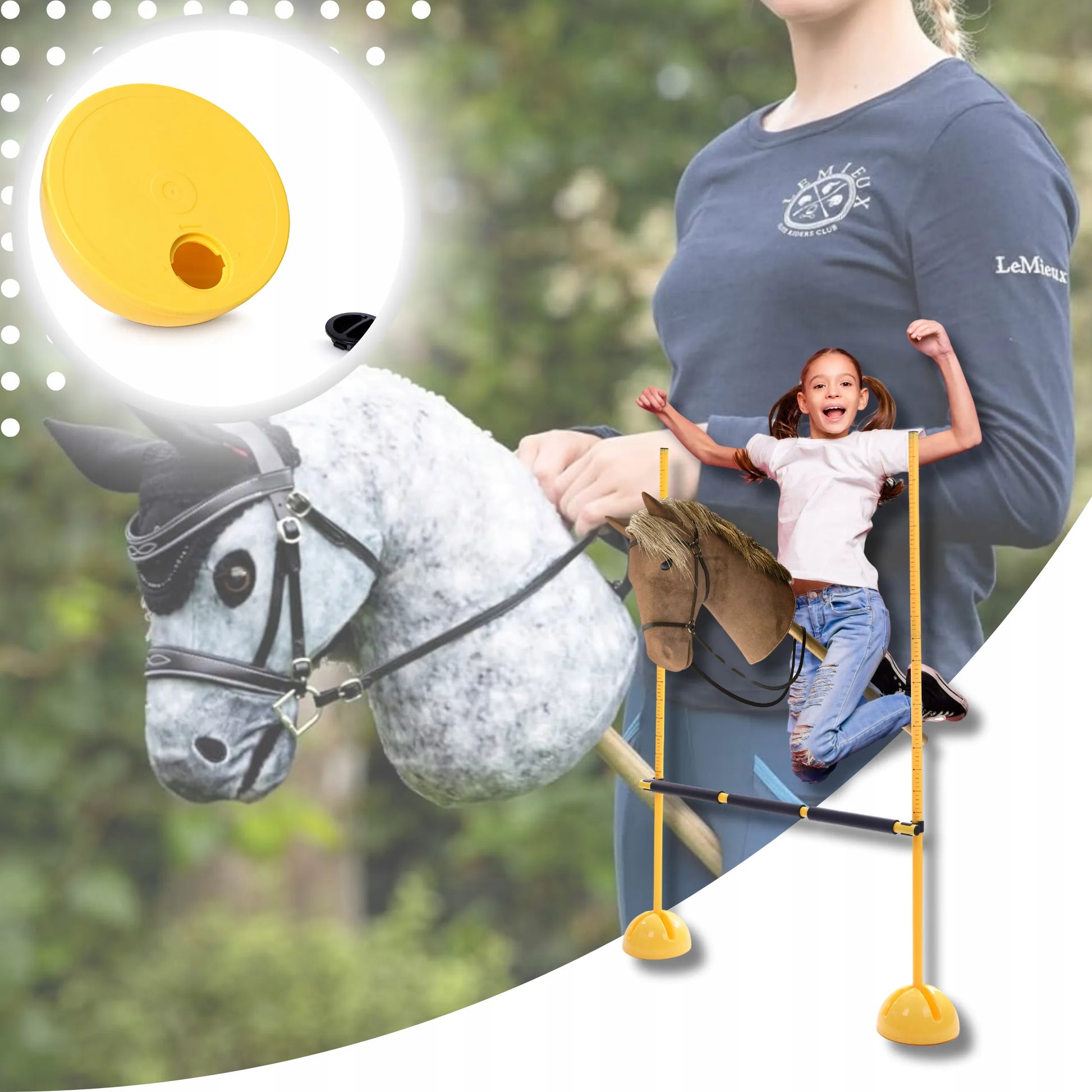 Kliūtis „Hobby Horse“ ir šokinėjimo arkliukui 135 cm