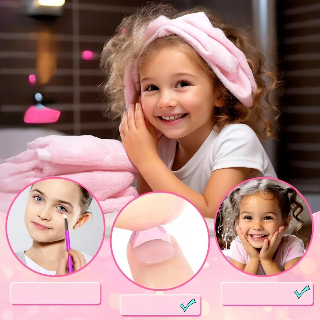 Kosmetikos lagaminėlis MAKE UP makiažo rinkinys namų SPA