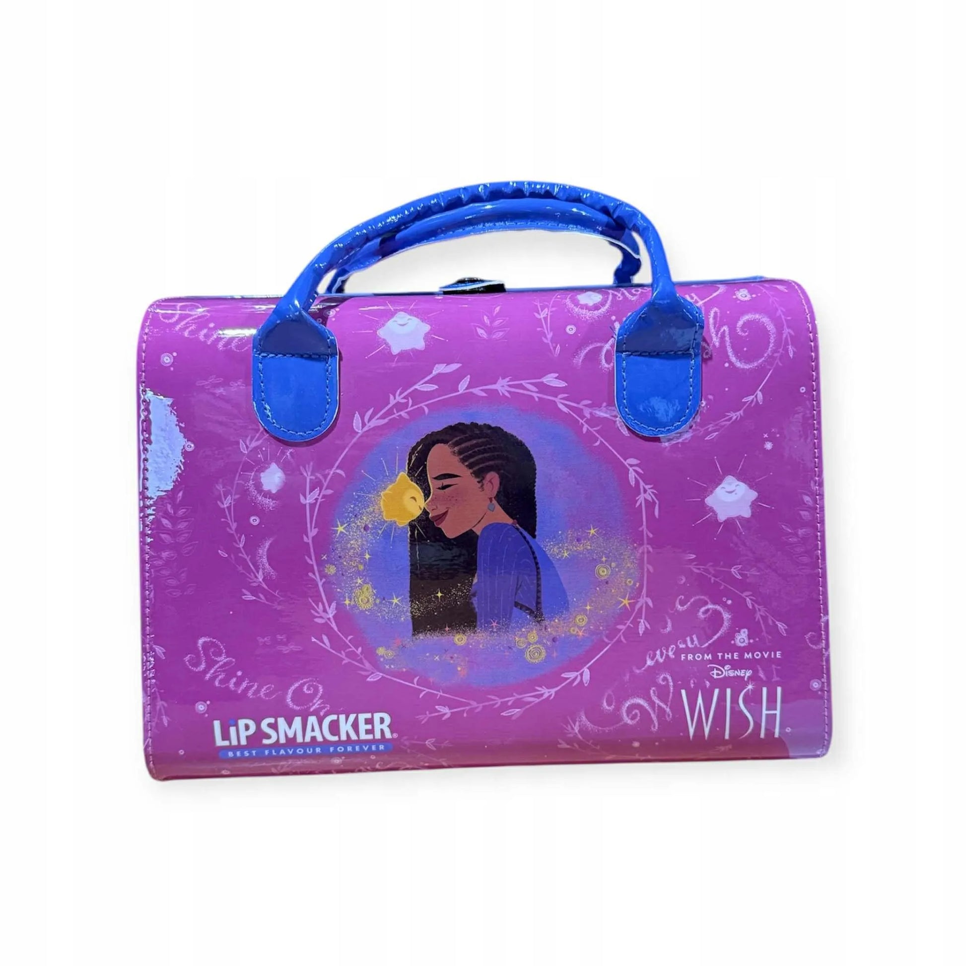 Kosmetikos rinkinys makiažui Disney Wish Lip Smacker rankinė
