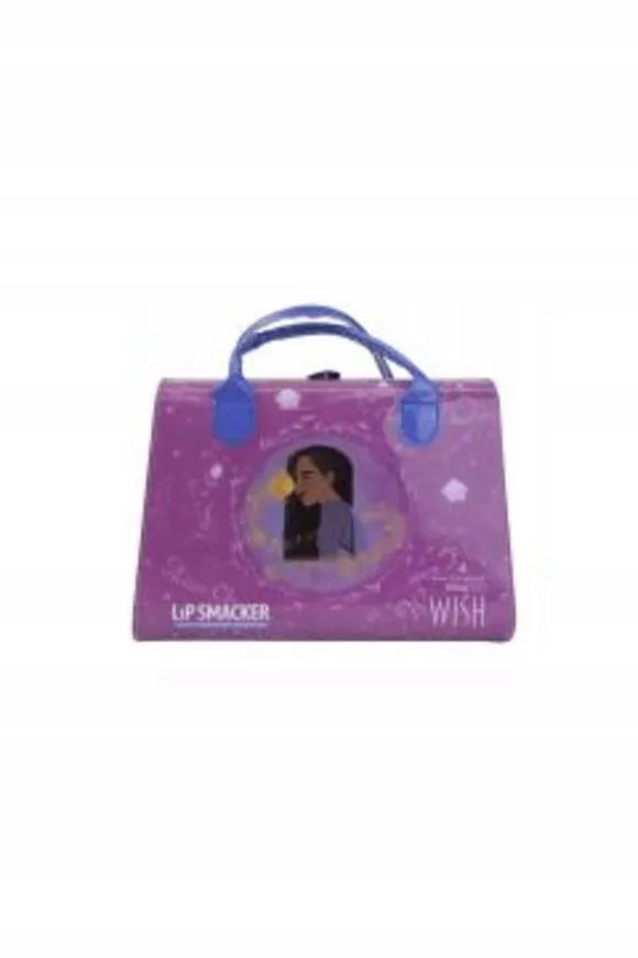 Kosmetikos rinkinys makiažui Disney Wish Lip Smacker rankinė