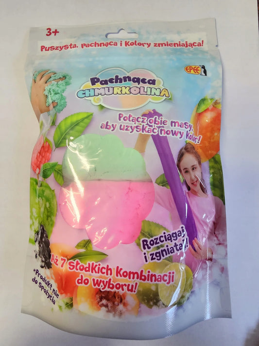 Kvapnus modelinas Pachnąca Chmurkolina 1 pakuotė, 4 serija, (2x30g) (avietė)