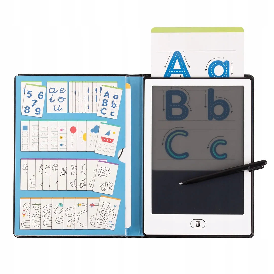 LCD planšetė su 40 piešimo šablonų Apli Kids uniw