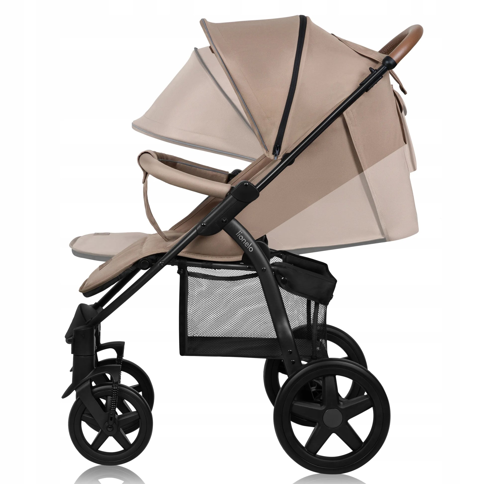 LIONELO sportinis vežimėlis iki 22 kg ANNET PLUS BEIGE SAND