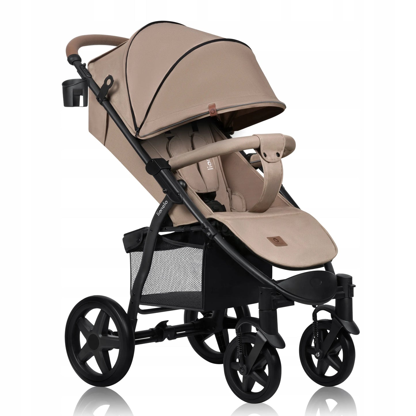 LIONELO sportinis vežimėlis iki 22 kg ANNET PLUS BEIGE SAND