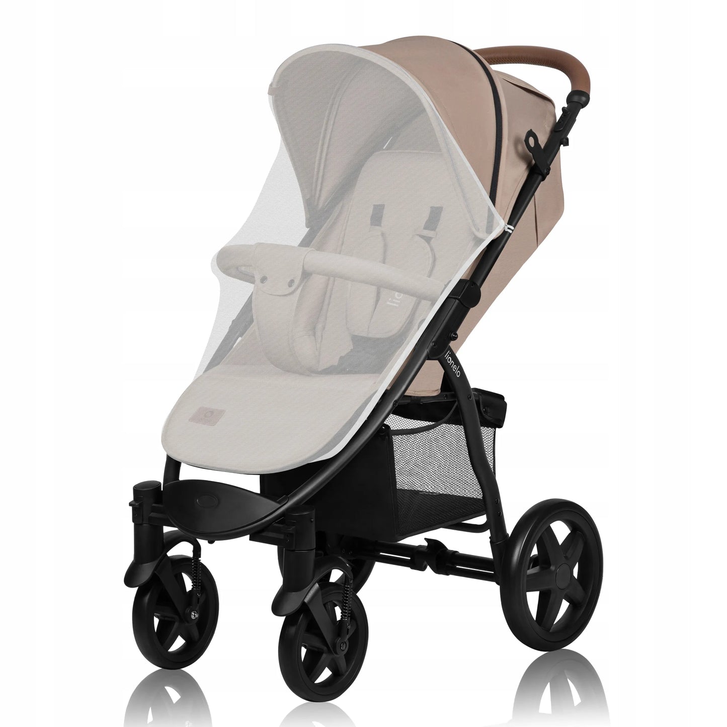 LIONELO sportinis vežimėlis iki 22 kg ANNET PLUS BEIGE SAND
