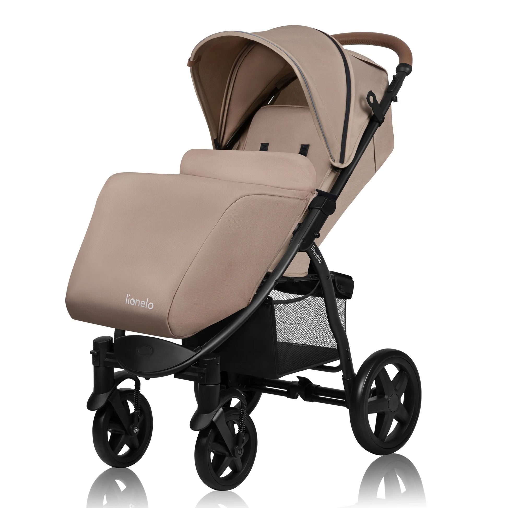 LIONELO sportinis vežimėlis iki 22 kg ANNET PLUS BEIGE SAND