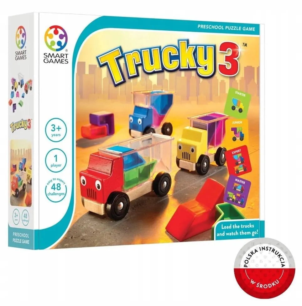 Loginis žaidimas vaikams Smart Games Trucky