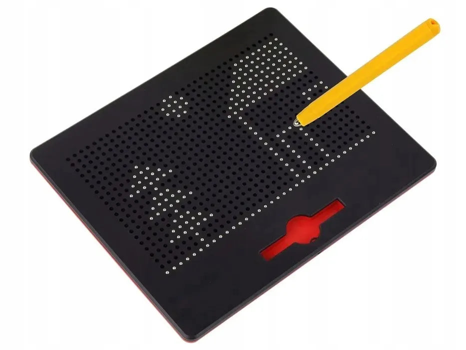 Magnetinė lenta XXL MagPad vaikams edukacinė 714 rutuliukų + šablonai
