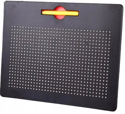 Magnetinė lenta XXL MagPad vaikams edukacinė 714 rutuliukų + šablonai