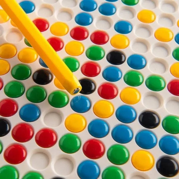 Magnetinė mozaikos lenta MAGPAD Montessori XXL su dvipusiais šablonais