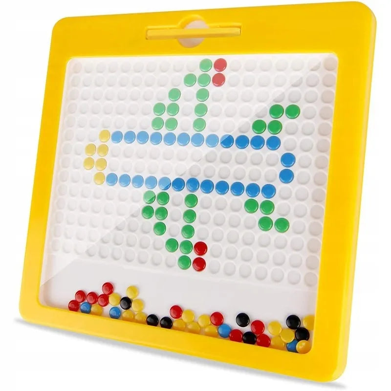 Magnetinė mozaikos lenta MAGPAD Montessori XXL su dvipusiais šablonais
