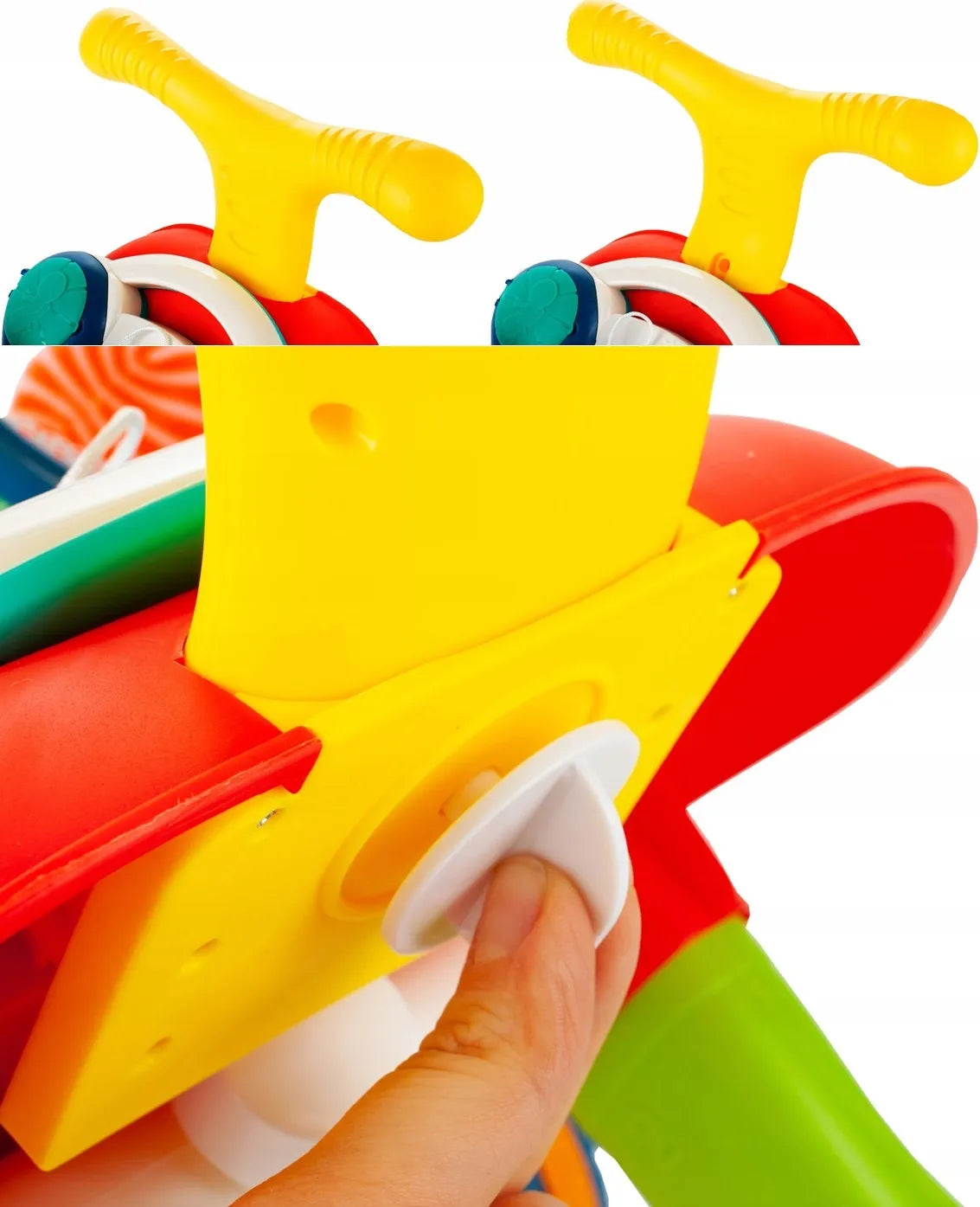 MalPlay 5-in-1 interaktyvi vaikštynė, stumdukas ir mokomasis staliukas
