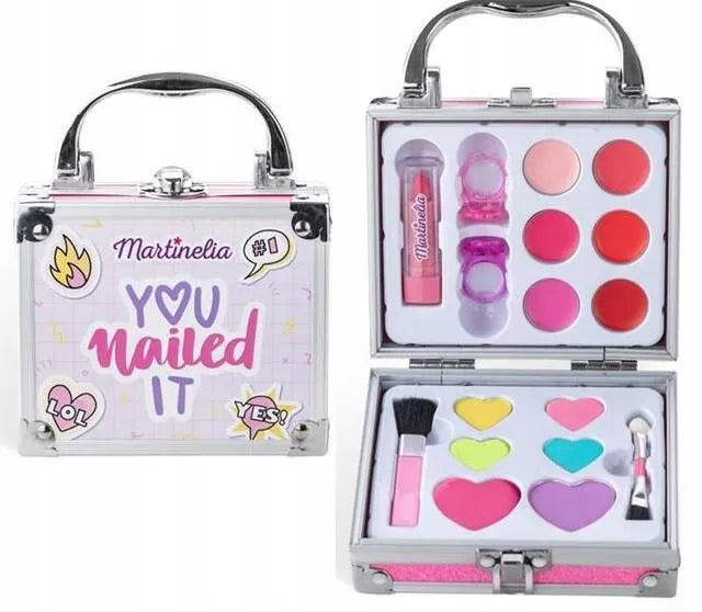 MARTINELIA 17 dalių makiažo rinkinys mini lagamine