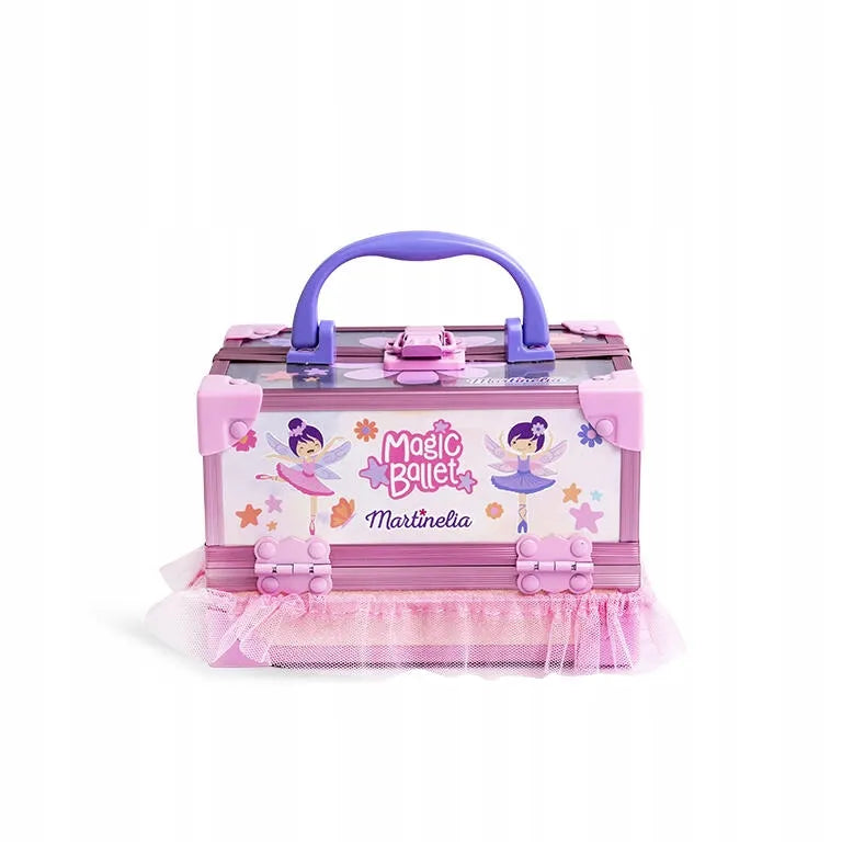 Martinelia Magic Ballet vaikiškos kosmetikos rinkinys lagaminėlyje, balerina, 1 vnt.
