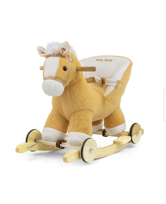 Milly Mally Polly 2-in-1 supamasis arkliukas ir paspirtukas