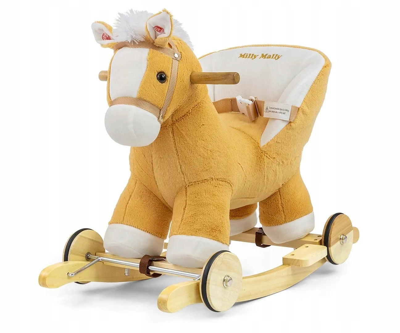 Milly Mally Polly 2-in-1 supamasis arkliukas ir paspirtukas