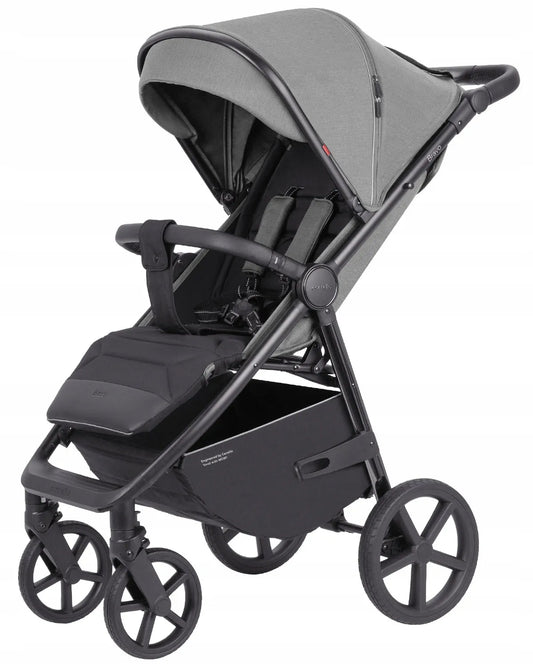 Neįtikėtinas Carrello Bravo 2024 CRL-5515 sportinis vežimėlis iki 22kg, Mist Grey