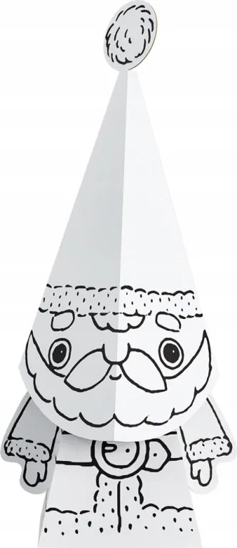 Pakabinama dekoracija Cubehead Christmas Mini. Kalėdų Senelis