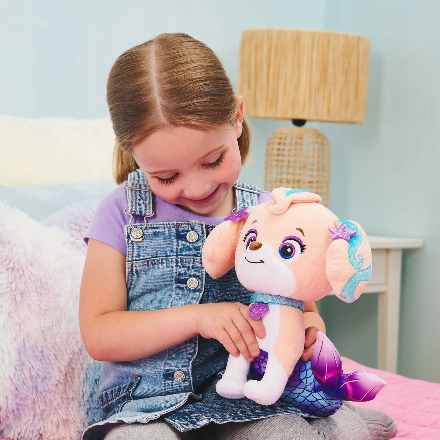 PAW PATROL CORAL PLIUŠINIS ŠUNIUKAS UNDINĖLĖ AQUA PUPS 23 CM 3+