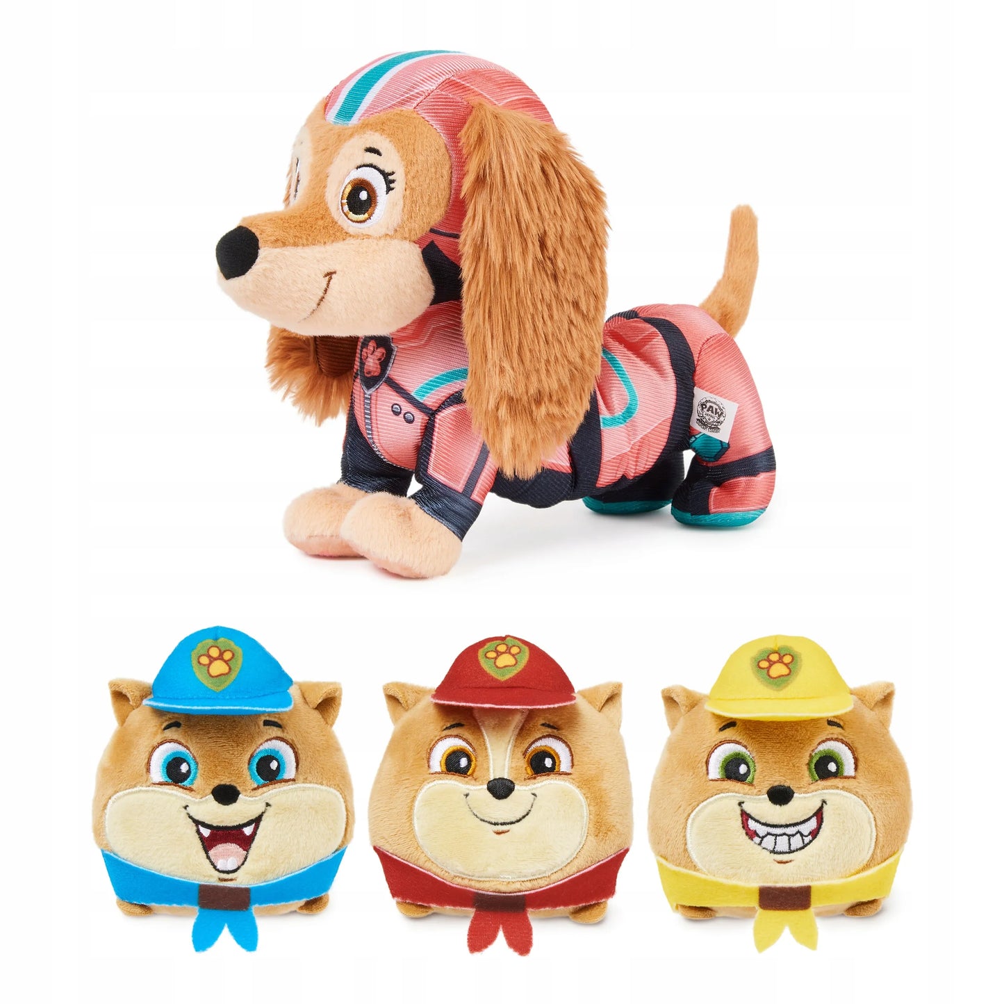 PAW Patrol filmo 2 „Liberty“ pliušinis žaislas su draugu