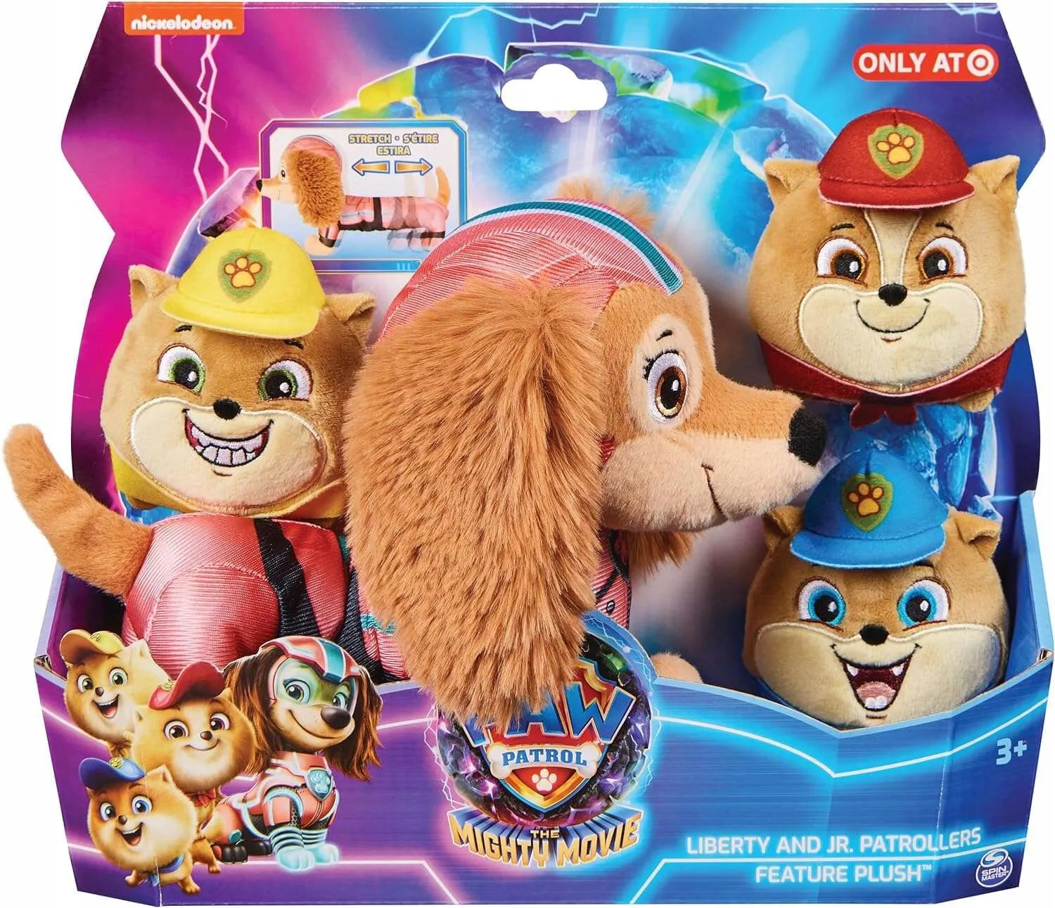 PAW Patrol filmo 2 „Liberty“ pliušinis žaislas su draugu