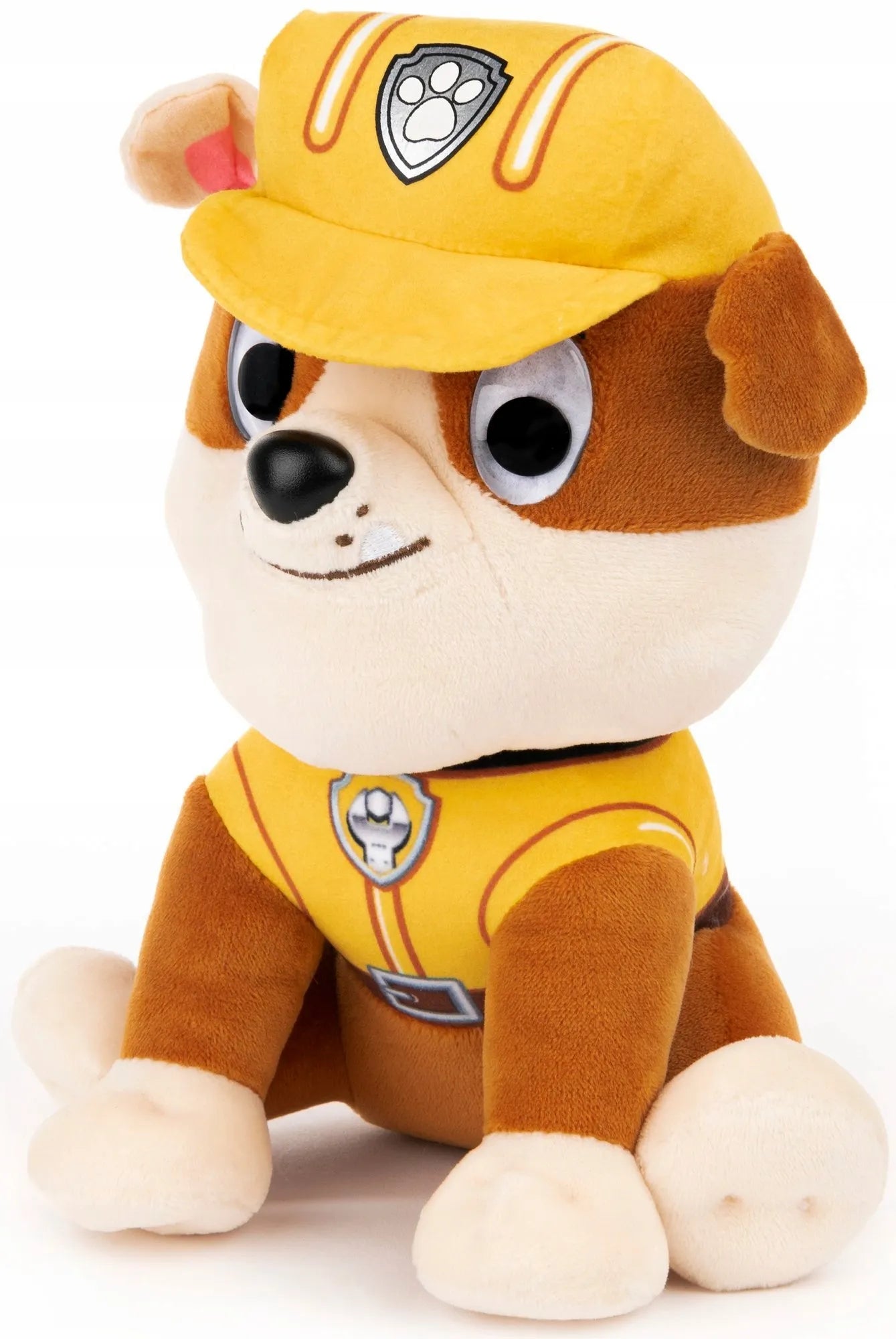 PAW PATROL RUBBLE MINKSTAS PLIŪŠINIS ŽAISLAS 23 CM