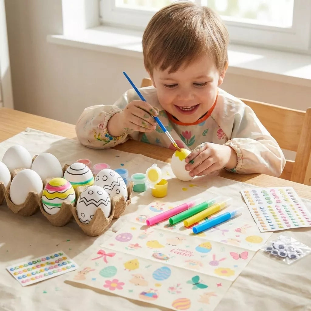 Plastikiniai Velykiniai kiaušiniai margučiai dekoravimui