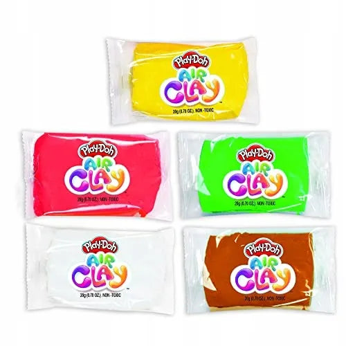 Play-Doh Air Clay lipdymo rinkinys – picerija, 5 spalvų plastilinas