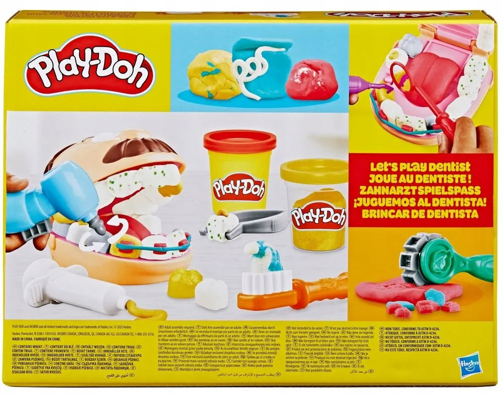 PLAY-DOH modelinas dantistas, 2024 m. versija, F1259