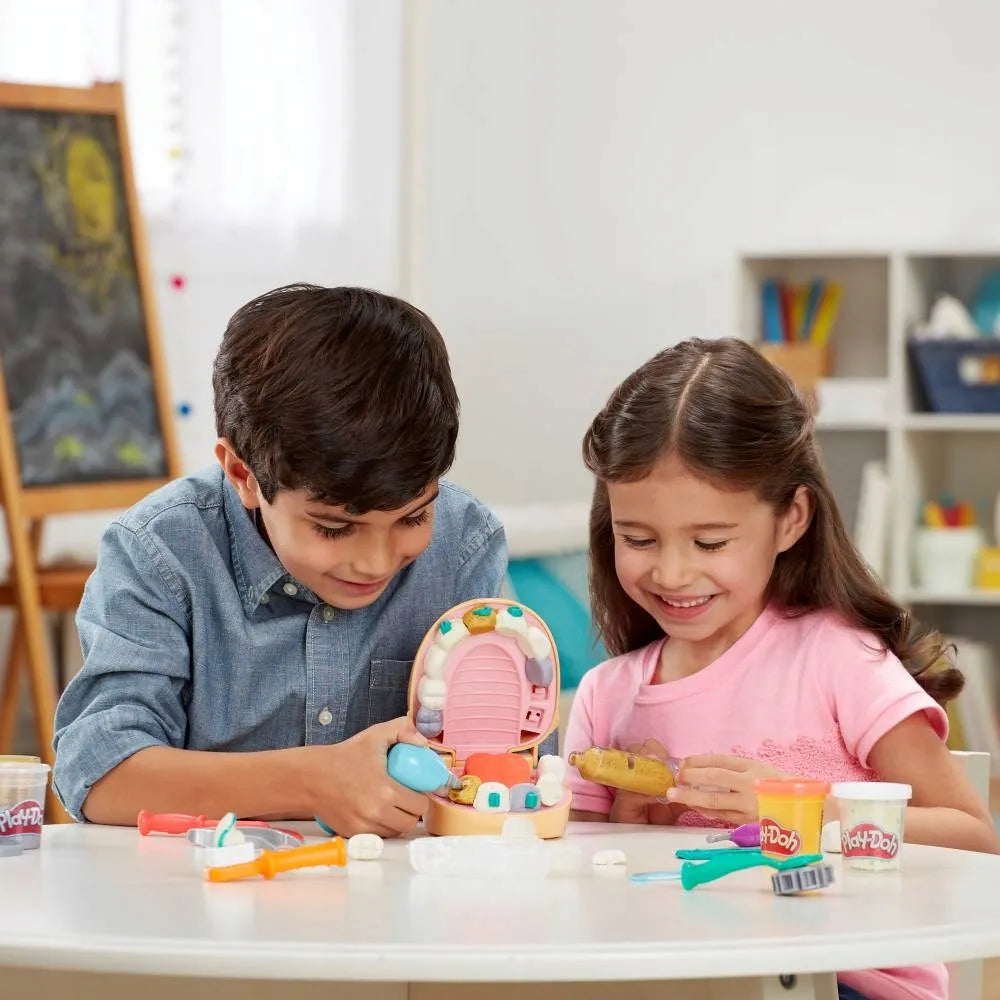PLAY-DOH modelinas dantistas, 2024 m. versija, F1259