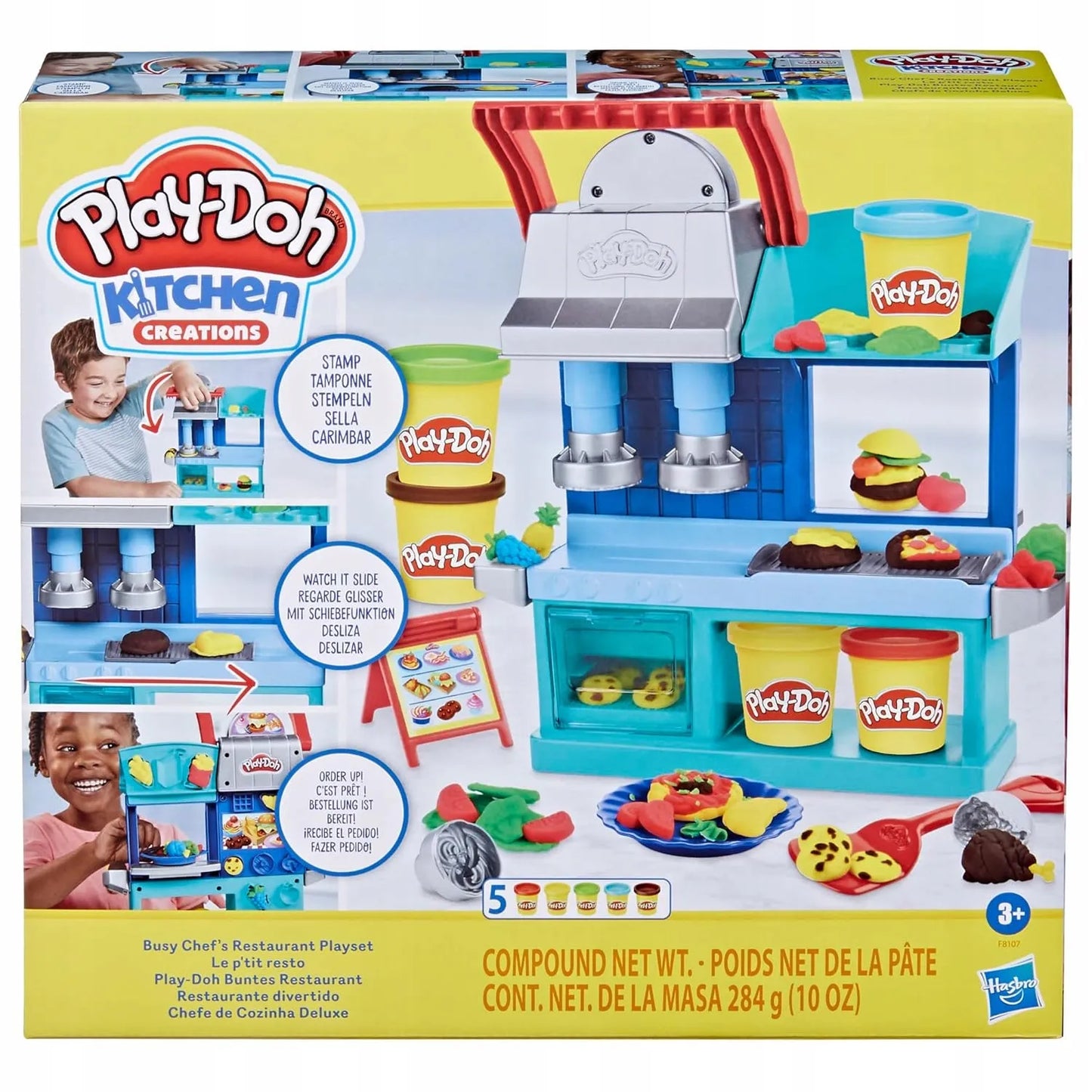 PLAY-DOH modelinas Šefo virėjo restoranas F8107