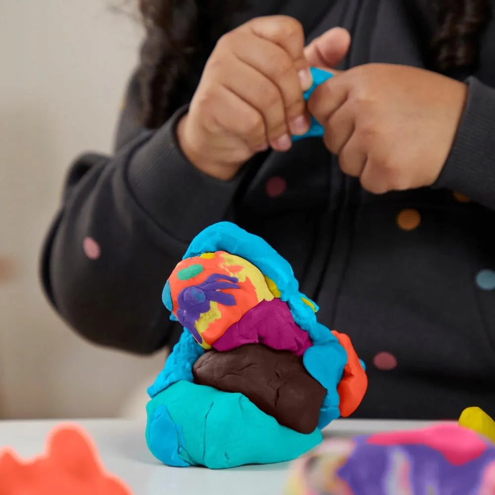 PLAY-DOH modelinas SPALVINGAS MIKAS 22 pakuotės papildymo indeliai F9820