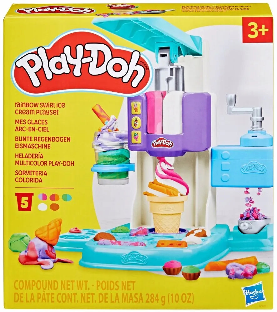 PLAY-DOH modelinas Vaivorykštiniai ledai G0028