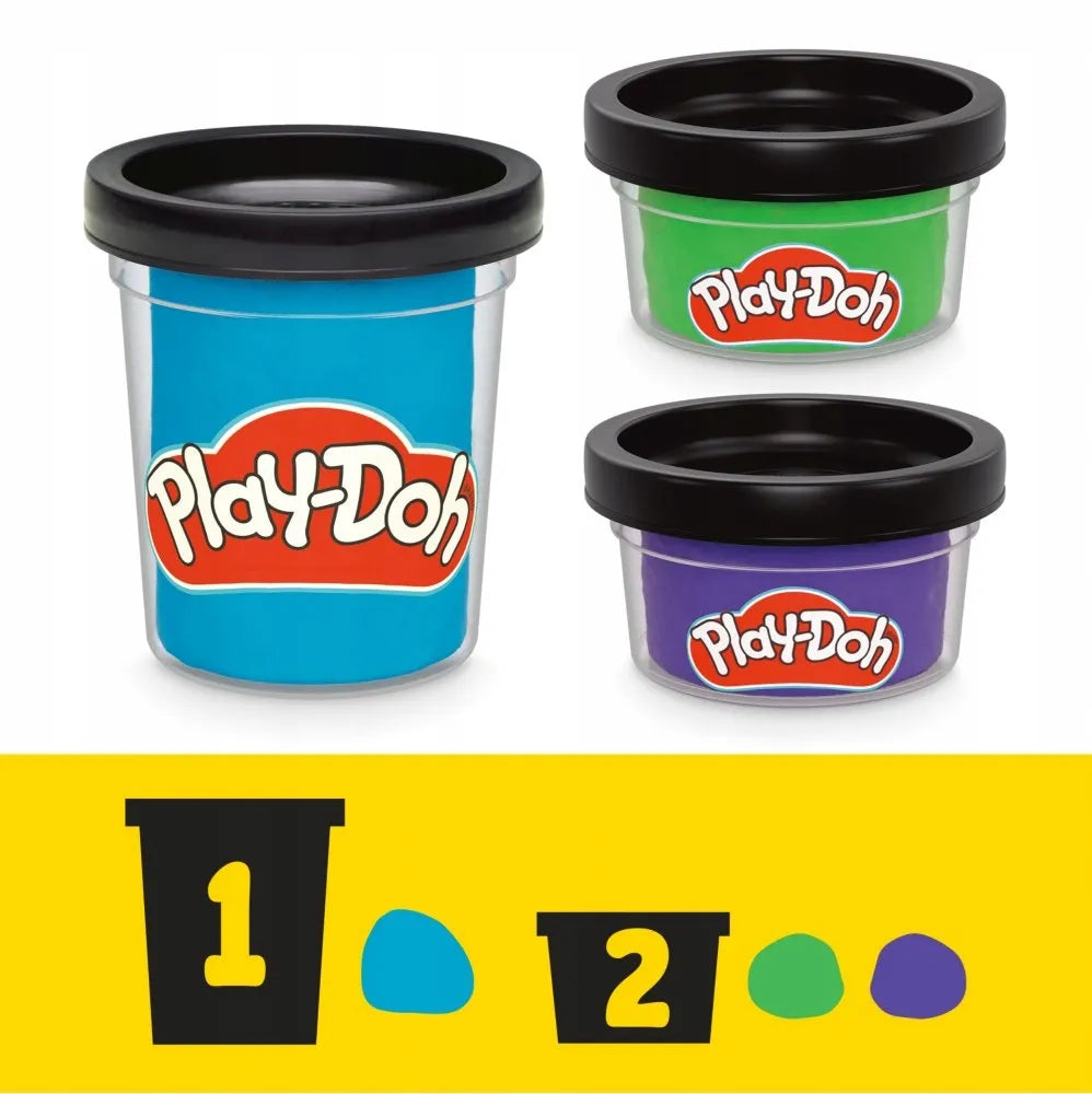 PLAY-DOH modelinas VĖŽLIUKAI NINJA 113 g + aksesuarai G0557