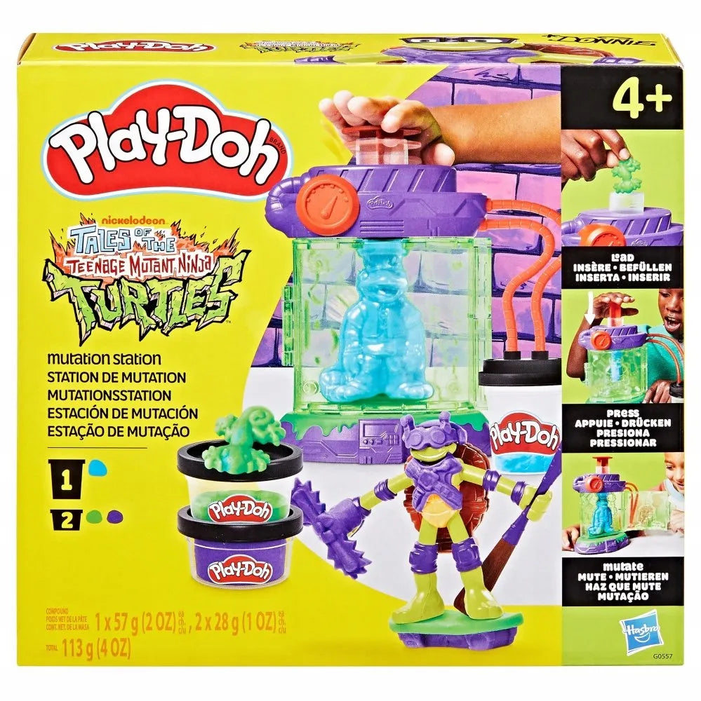 PLAY-DOH modelinas VĖŽLIUKAI NINJA 113 g + aksesuarai G0557