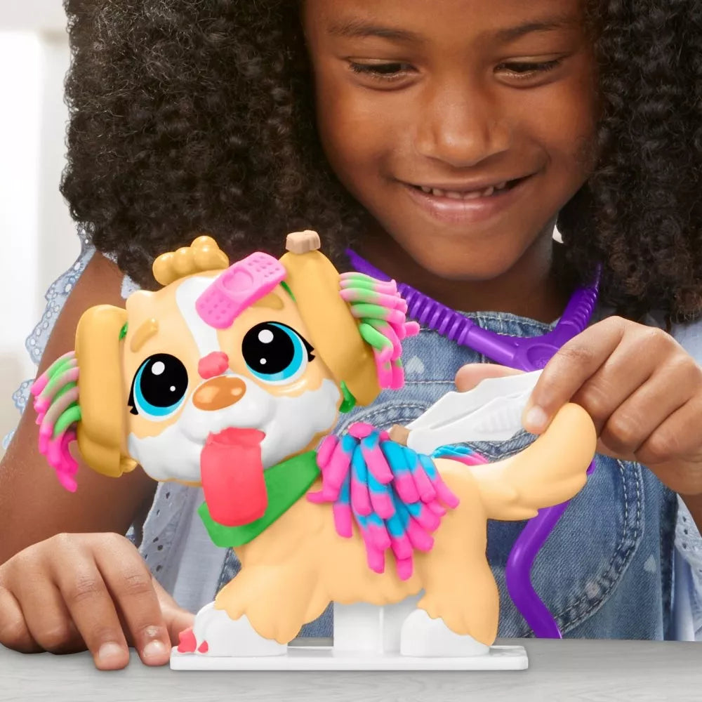 PLAY-DOH modelinas Vizitas pas veterinariją 2024 m. versija F3639