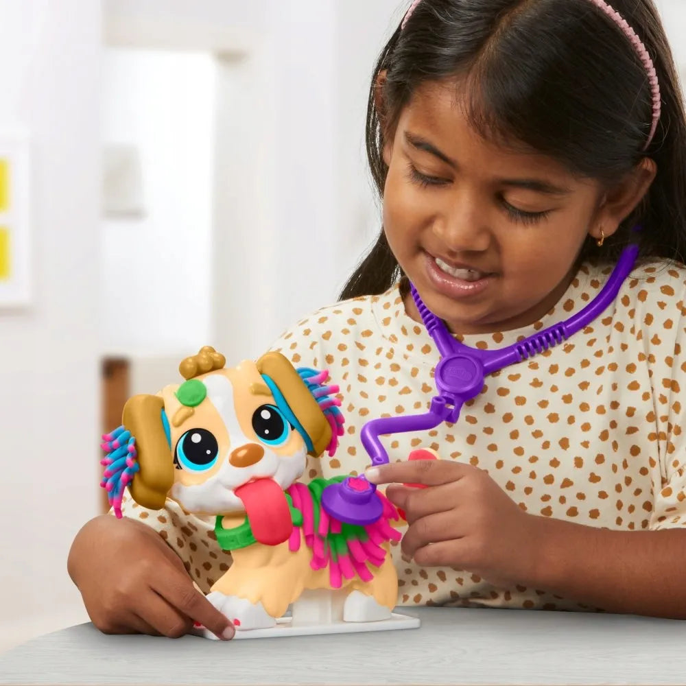 PLAY-DOH modelinas Vizitas pas veterinariją 2024 m. versija F3639
