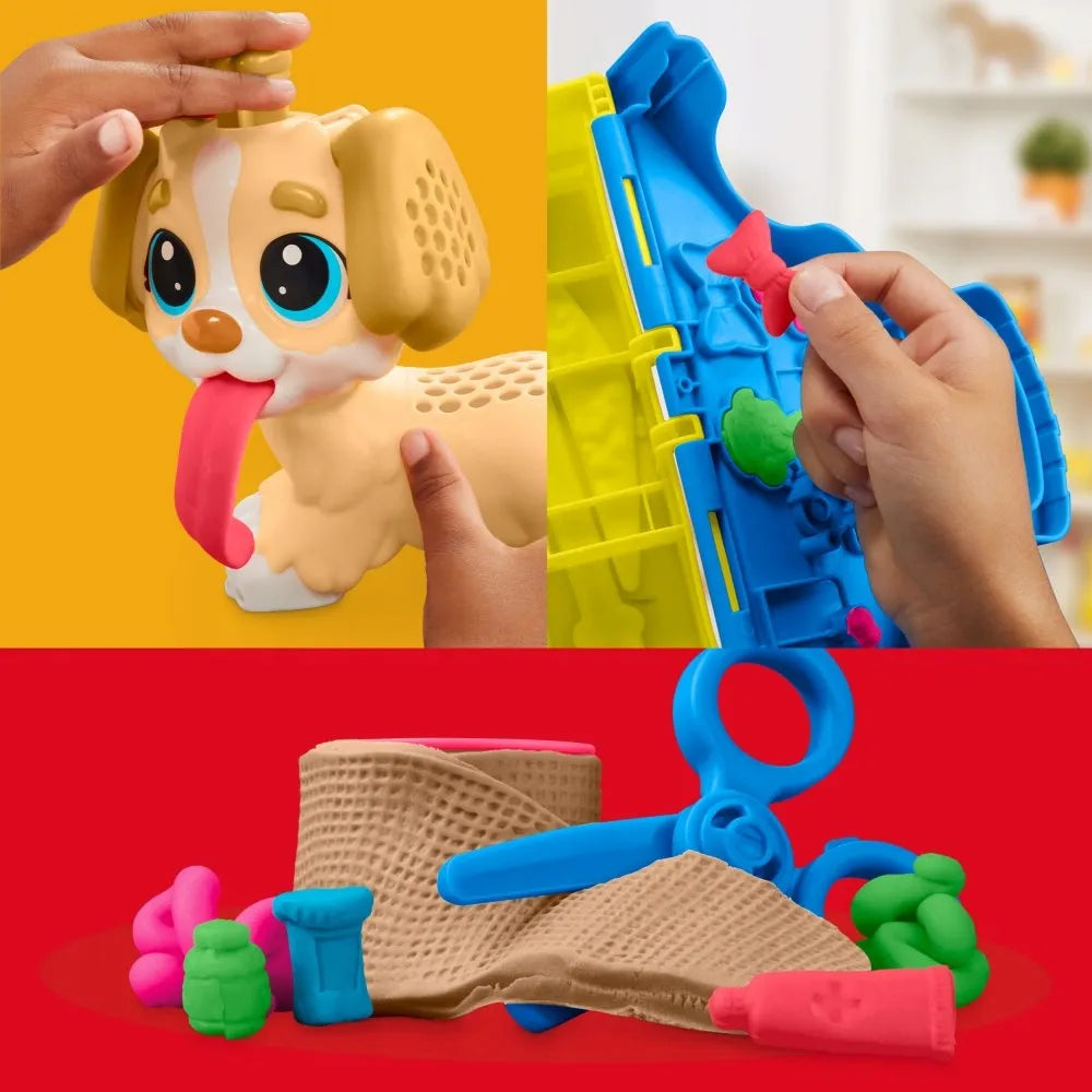 PLAY-DOH modelinas Vizitas pas veterinariją 2024 m. versija F3639