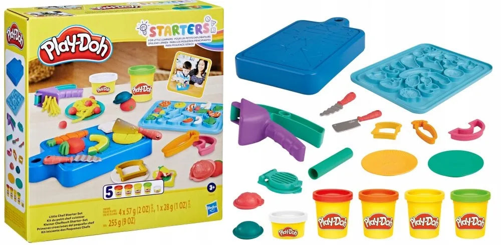 PLAY-DOH modelino rinkinys mažajam virtuvės šefui F6904