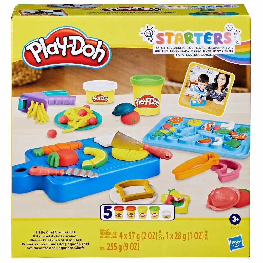 PLAY-DOH modelino rinkinys mažajam virtuvės šefui F6904