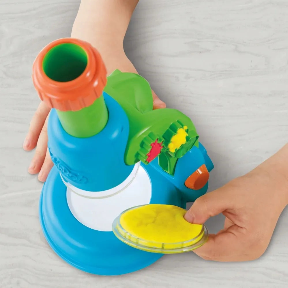 PLAY-DOH modelino rinkinys Mikroskopas su lempute ir priedais G0494